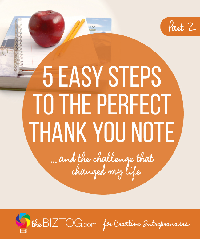 5 Easy Steps To The Perfect Thank You Note (and The Challenge That ...